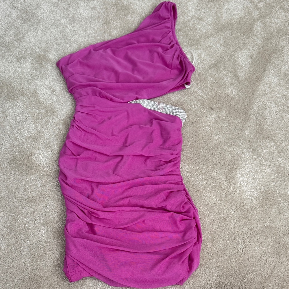 Hello Molly Vibrant Purple Dress